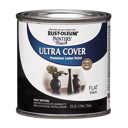 Rust-Oleum 12PT BLK FLT Paint 1976-730